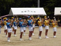 2008年津田小学校の運動会の模様①