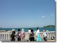 津田町まちぶら探検隊「津田の神社で開運祈願」の写真