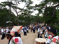 2011年 津田石清水八幡宮 秋季例大祭 獅子舞の写真③