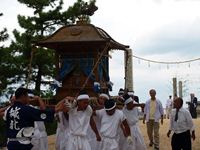 2011年 津田石清水八幡宮 秋季例大祭 神輿の写真