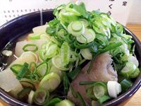 讃岐うどん「羽立」しっぽくうどんネギだくだくの写真