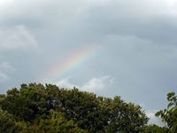 2013年8月30日 津田町で観られた虹の写真