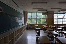 2014年8月13日津田中学校 学校見学会 教室の写真