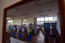 2014年8月13日津田中学校 学校見学会 職員室の写真
