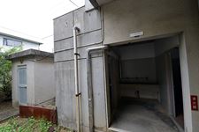 2014年8月13日津田中学校 学校見学会 技術室奥トイレの写真
