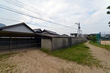 2014年8月13日津田中学校 学校見学会 自転車置き場の写真