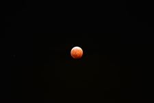 2014年10月8日 さぬき市津田町鶴羽 皆既月食の写真①