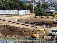 2015年9月19日 高松自動車道津田トンネル工事の写真