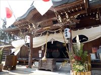2017年1月3日 香川県さぬき市津田町 津田石清水神社 初詣の写真