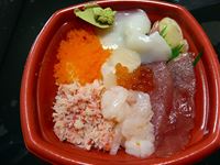 2018年4月18日 さぬき市津田町津田「蒼海丼丸 津田店」「海峡丼」の写真