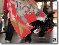 2008年 秋祭り 神野の獅子舞の写真①