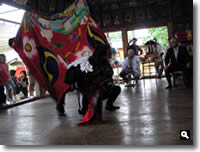 2008年 秋祭り 城北の獅子舞の写真②