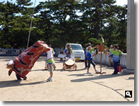 2009年 寺町の獅子舞 の写真①