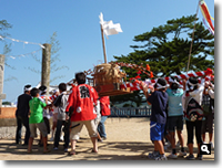 2009年 津田の秋祭り 御神輿 の写真②