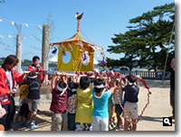 2009年 津田の秋祭り 御神輿 の写真③