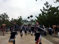 2011年 津田石清水神社 秋季例大祭 奉納舞 瀬戸の都・高松踊りの写真①