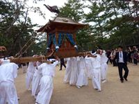 2012年 津田石清水神社 秋季例大祭 御輿の写真②