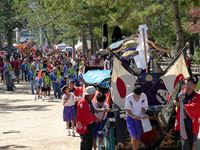 2013年 津田石清水神社 秋季例大祭 屋形舟奉納の写真①