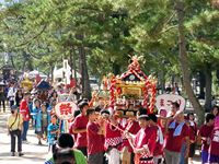 2013年 津田石清水神社 秋季例大祭 御輿の写真①