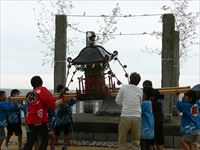 2014年 津田石清水神社 秋季例大祭 御輿の写真①