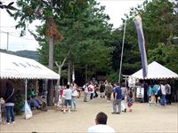 2014年 津田石清水神社 秋季例大祭 出店の写真①