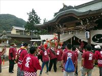 2017年 津田石清水神社 秋季例大祭 子どもみこしの写真