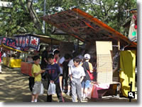 2007年 津田石清水八幡宮 春市の模様の写真④