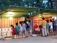 2013年 津田の夏越の出店の写真