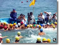 2008年 津田の松原海水浴場海開きの模様の写真②