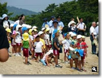 2008年 津田の松原海水浴場海開きの模様の写真③