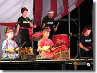 2008年 津田まつり 津田白鳥太鼓同好会 の写真①