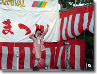 2008年 津田まつり 「大道芸」ピエロのAkioくん の写真②