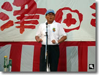 2010年 津田まつりセレモニー さぬき市長の写真