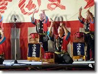 2010年 津田まつりの津田みゆき太鼓保存会の写真②