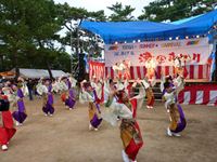 2011年 津田まつり よさこい踊り「高松よさこい連」の写真①