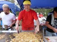 2012年 津田まつり 出店（焼きそば）の写真