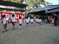 2019年 津田まつり 津田子ども園(4歳児)「精霊踊り」の写真