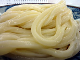 さぬきうどん「羽立」ざるうどんの写真