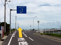 高速高松自動車道 津田寒川ICからさぬきうどん「羽立」への道案内のポイント写真